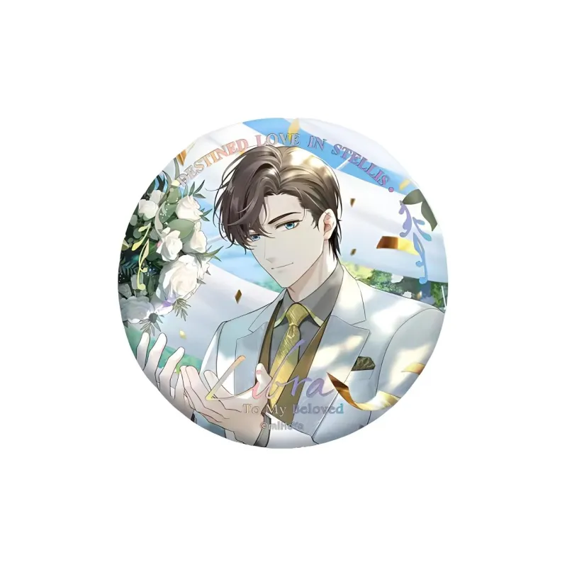 MIHOYO Raven, Artem Wing, Marius Von Hagen, Mo Yi Tears Of Themis, Promise Of Japanese Style Series Badges-1