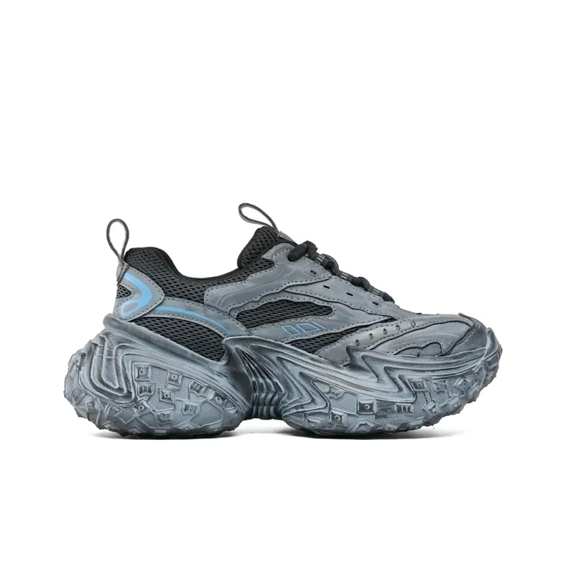 EBLAN Chunky Sneakers Unisex Black-2