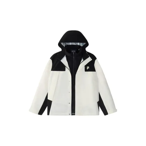 FILA FUSION Down Jackets Unisex White