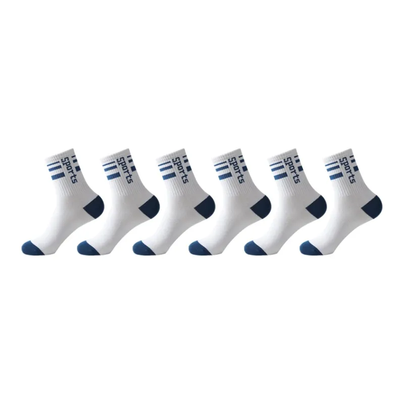 PLANDOO Mid Calf Socks Men 6 Pack-9