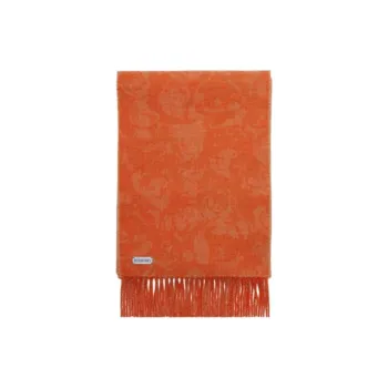 Burberry Reversible Rose Cashmere Scarf
