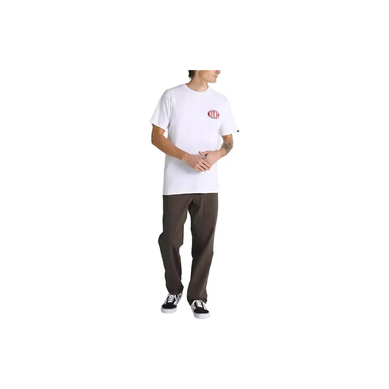 Vans Spray On T Shirt Men White-2