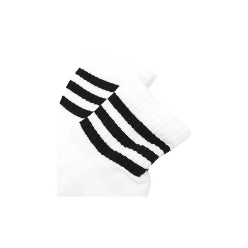 Adidas Mid Calf Socks Unisex 3 Pack White-2