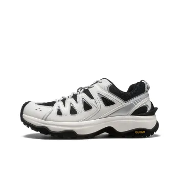 Ancient Finches Low Top Trekking Shoes Unisex White Black