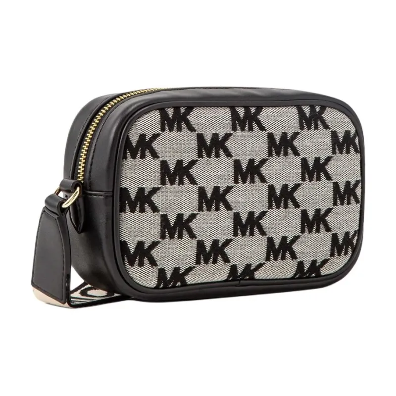 MICHAEL KORS Maisie Cotton With Polyester Camera Bag, Shoulder Bag, Crossbody Bag Small Size Women's Black-3