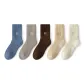 Dark Blue 1-Gray 1-Dark Khaki 1-Raw White 1[5 Pack]