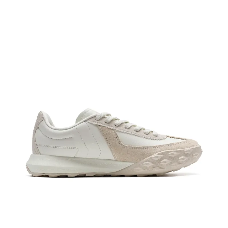 XTEP Lightweight Coverage Low-Top Casual Shoes Women's White Gray-1