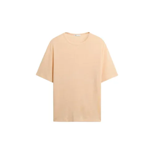 ZARA T-Shirts Men Light Pink