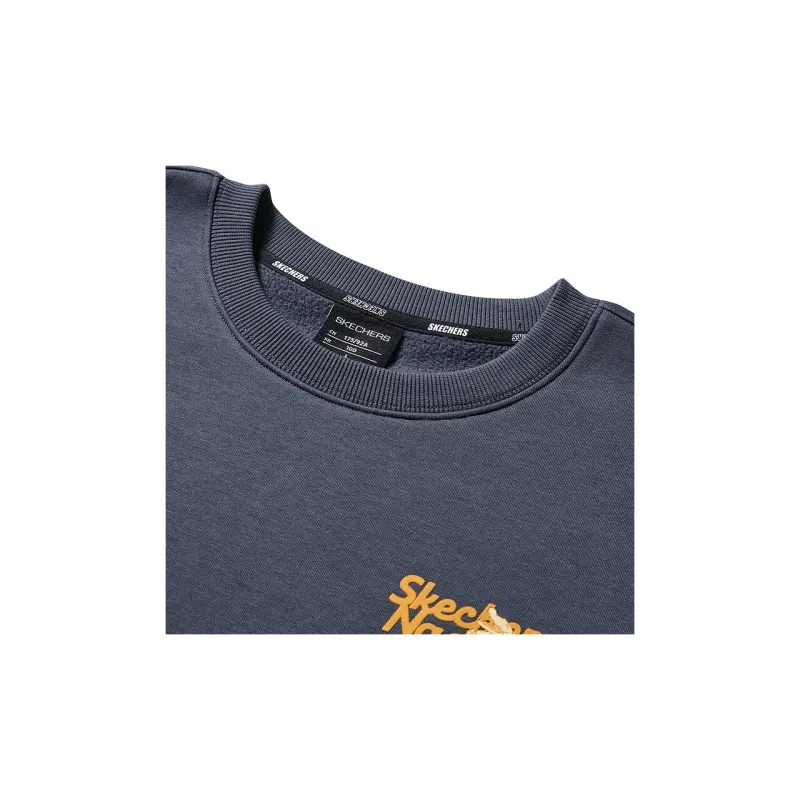 Skechers Sweatshirts Unisex Charcoal Gray/000G-3