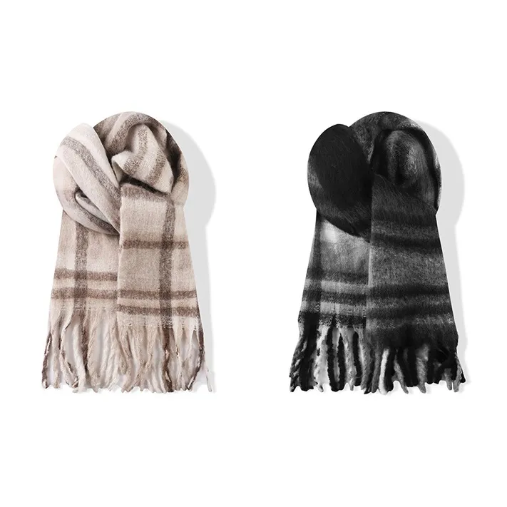 Yalu Preferred Polyester Knit Scarves Unisex-5