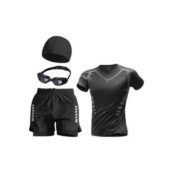 Yalu Preferred Swimming Sets Polyester+Elastane Swimming Pool Beach Water Park Hot Spring Men