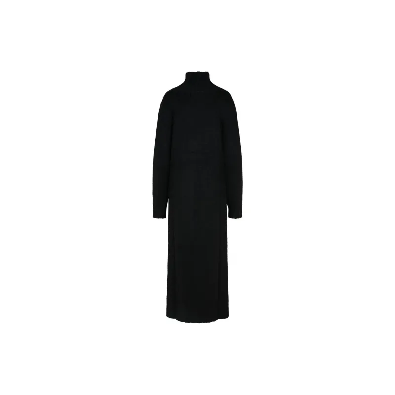 JIL SANDER High Neck Knitted Dress-1