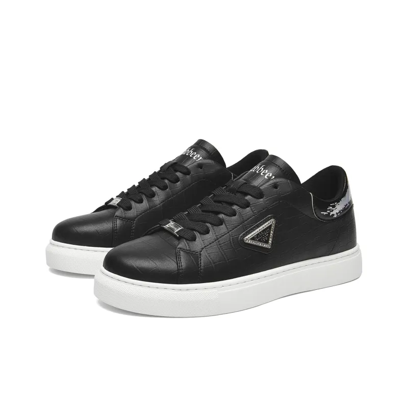 Cabbeen Low Top Skateboard Shoes Men Classic And Simple-12