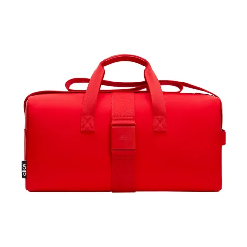 Alloy Nylon Shoulder Bag Crossbody Bag Handbag Large Size Unisex Red/Orange/White/Black