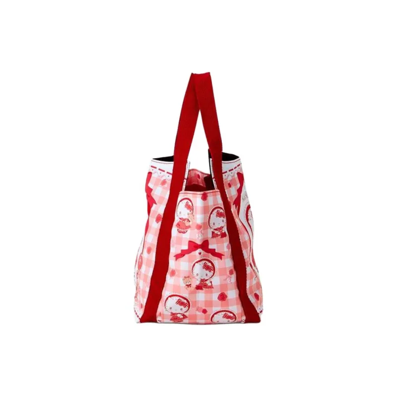 Sanrio Hello Kitty Polyester Lunch Bag Handbag Regular Women's Red-1