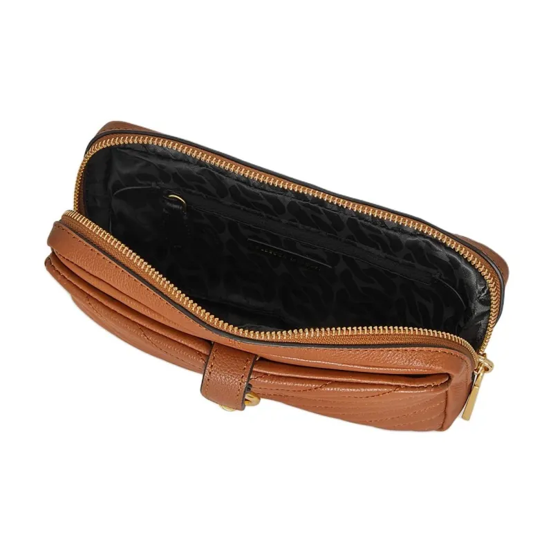 REBECCA MINKOFF Edie Genuine Leather Fanny Pack Women's Caramel Brown-2