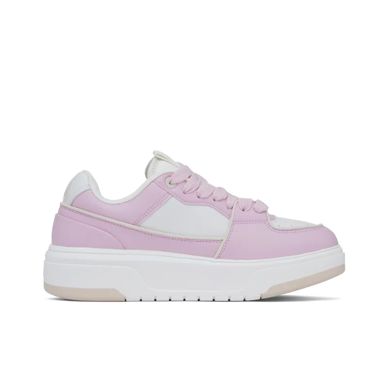 MLB Chunky Liner Low Top Skateboard Shoes Unisex Pink-1