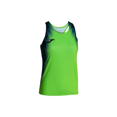 Joma Tank Tops Women's Neon Green/Marine Blue