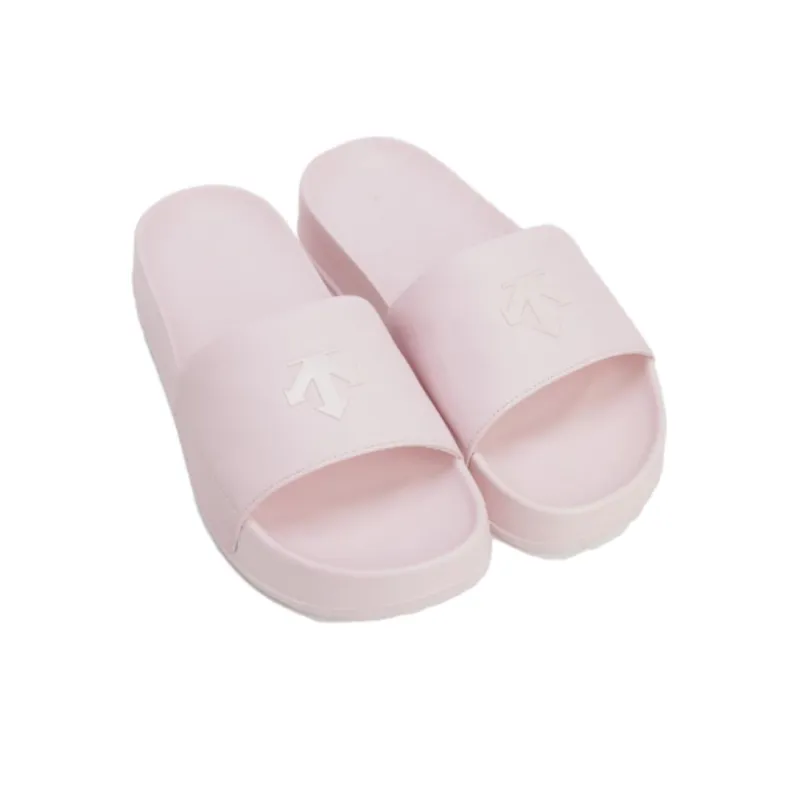DESCENTE Quiet Slip Resistant Slide Slippers Unisex Pink-3