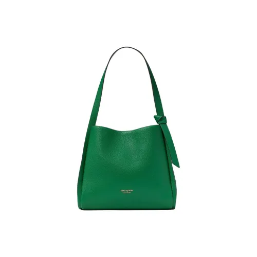 Kate Spade Cow Leather Handbag Shoulder Bag Women's Green
