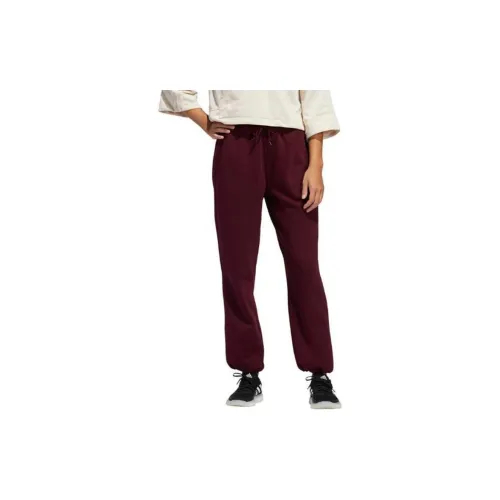 Adidas Clothing Casual Pants Women's Brick Red