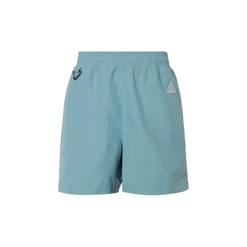 Nike ACG Casual Shorts Men Denim Blue/Green