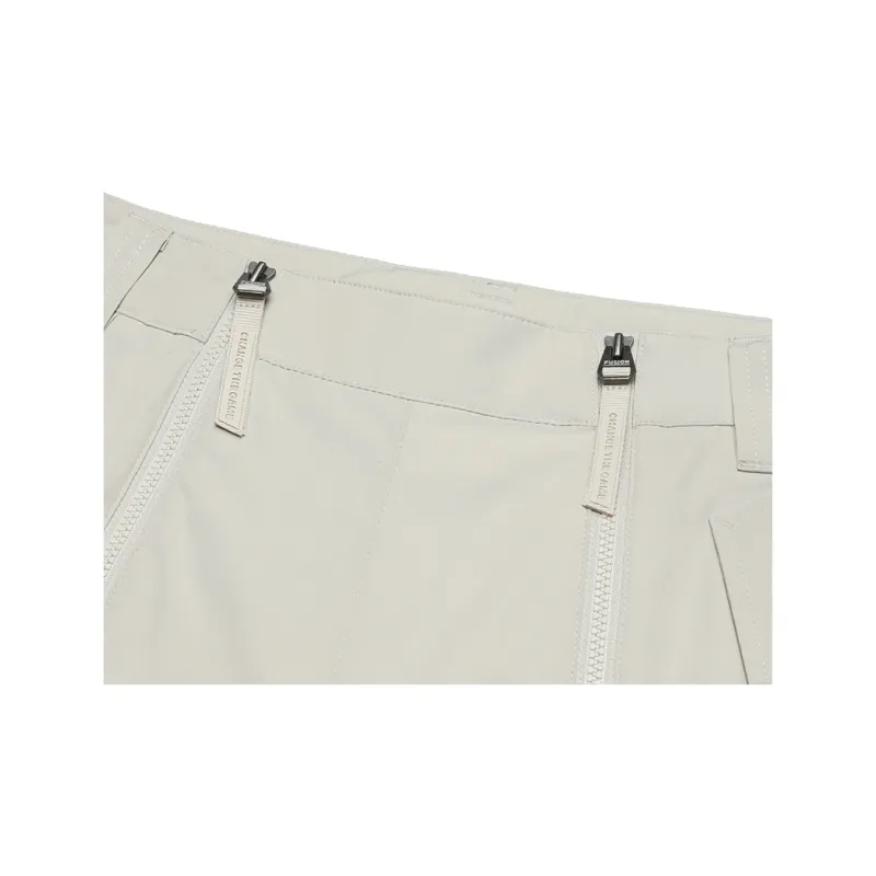 FILA FUSION FILA FUSION INLINE Casual Pants Women's Feather Gray-5