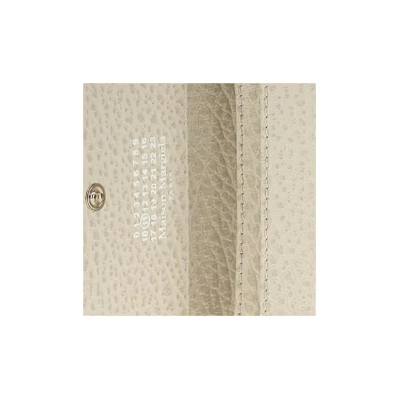 Maison Margiela Logo Printed Foldover Top Wallet-3