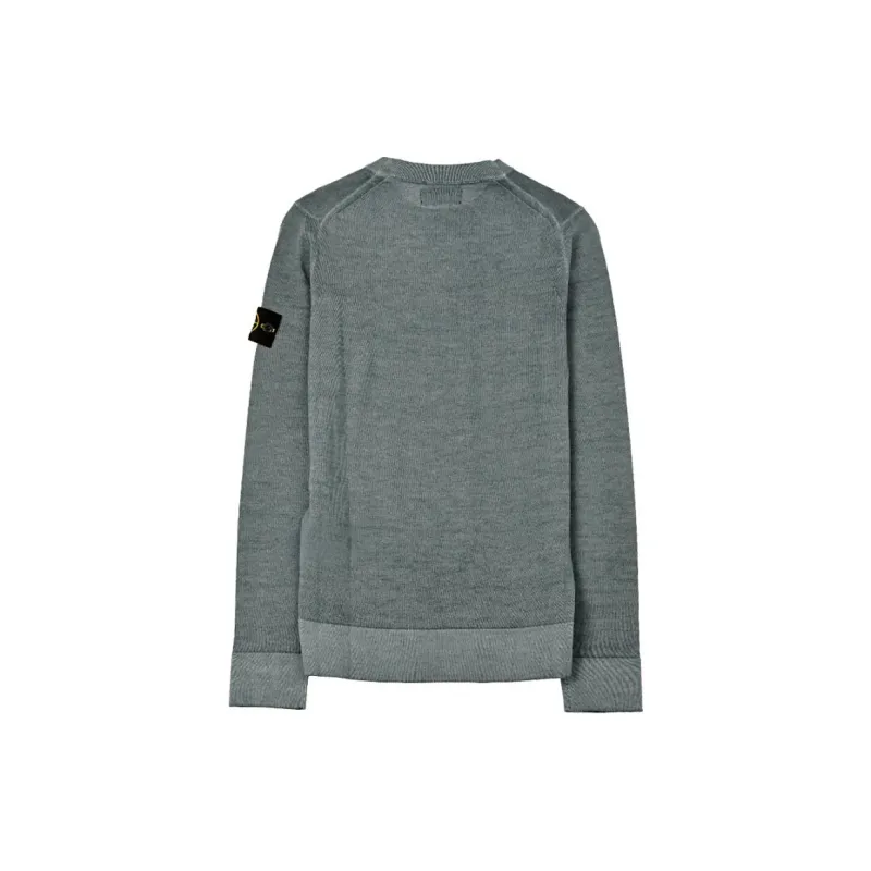 STONE ISLAND Sweater Men Blue Gray-1