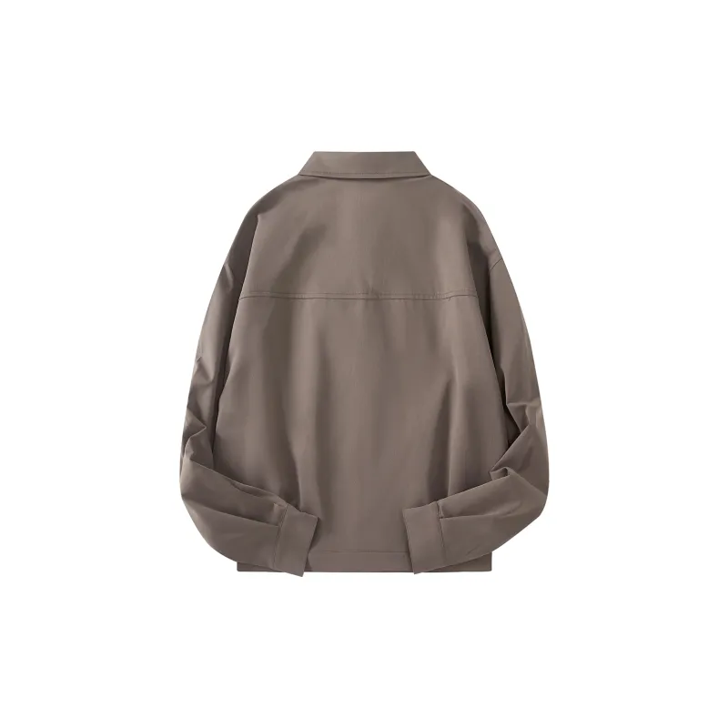 DKPD Spring And Autumn Jackets Coats Unisex Dark Khaki-1