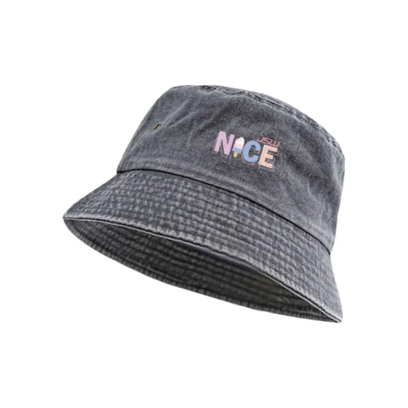 JEANSWEST Cotton Bucket Hats Unisex-22