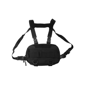 Yalu Nylon Sling Bag Regular Men Black