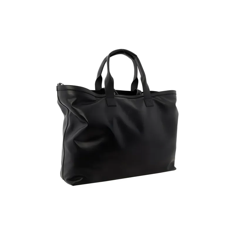 AMIRI SS23 Calfskin Tote Bag Shopping Bag Totes Handbags Unisex Black-3