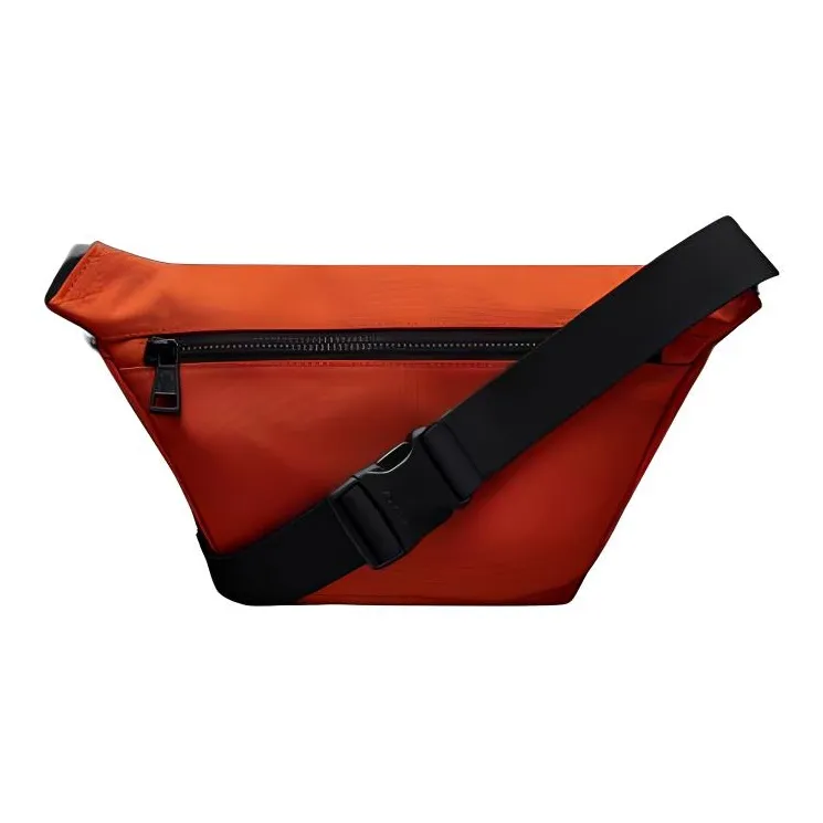 Moncler Durance Nylon Sling Bag, Fanny Pack Men's Orange-1