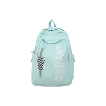 NX DOUGHNUT Nylon Backpack Women's Black White Yellow Green Pink