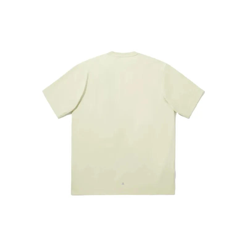 LiNing T Shirt Unisex Oyster White-1