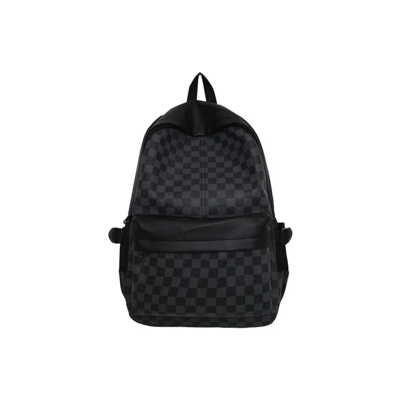 Yalu PU Backpack/Backpack Regular Unisex Brown/White/Gray/Black-16