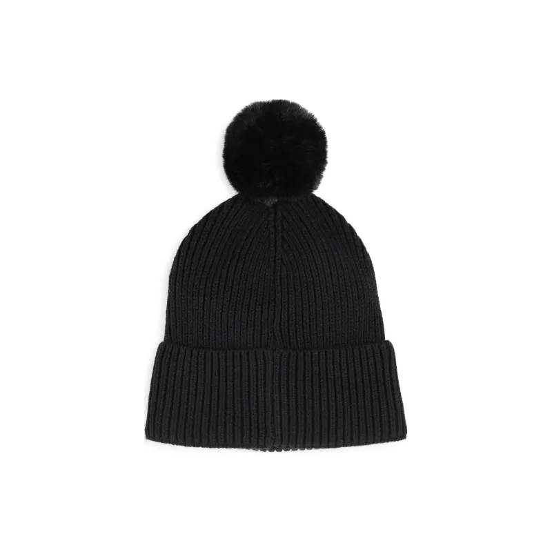 MICHAEL KORS Logo plaque Cotton blend Beanie-1