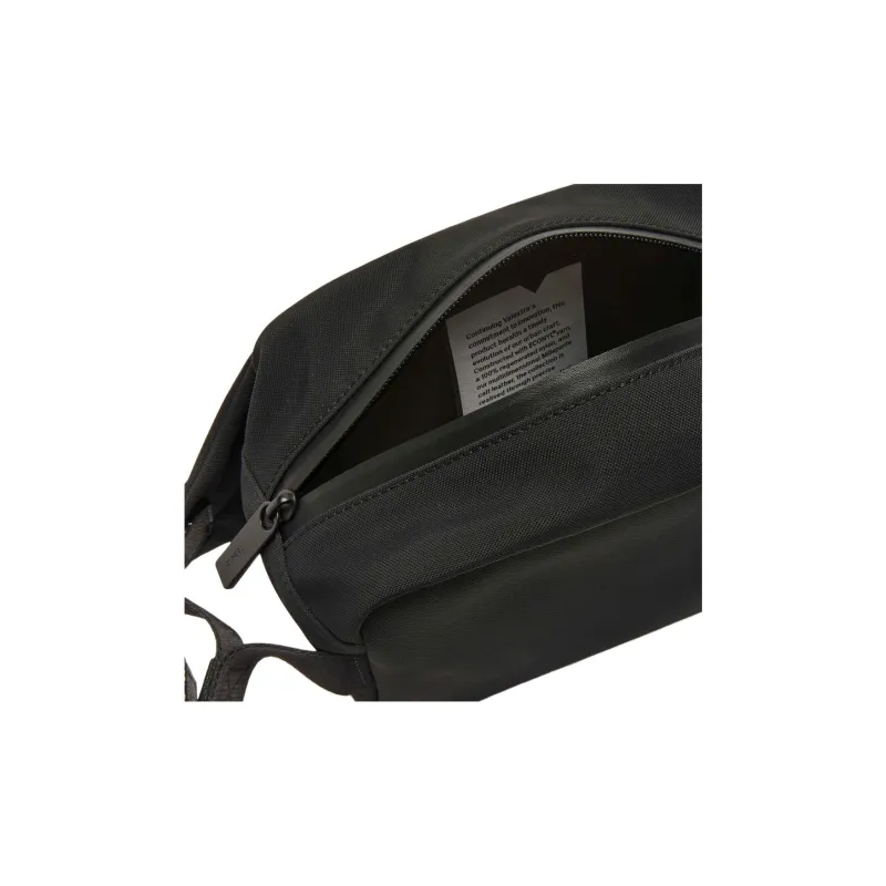 Valextra Recycled Nylon Fanny Pack Men Black-4