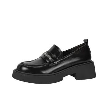 WUDASHU Loafers Women's Black, Brown
