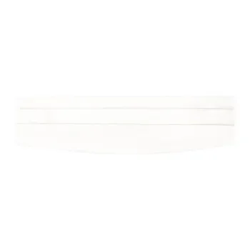 EMPORIO ARMANI Mulberry Silk Belt Men White 12