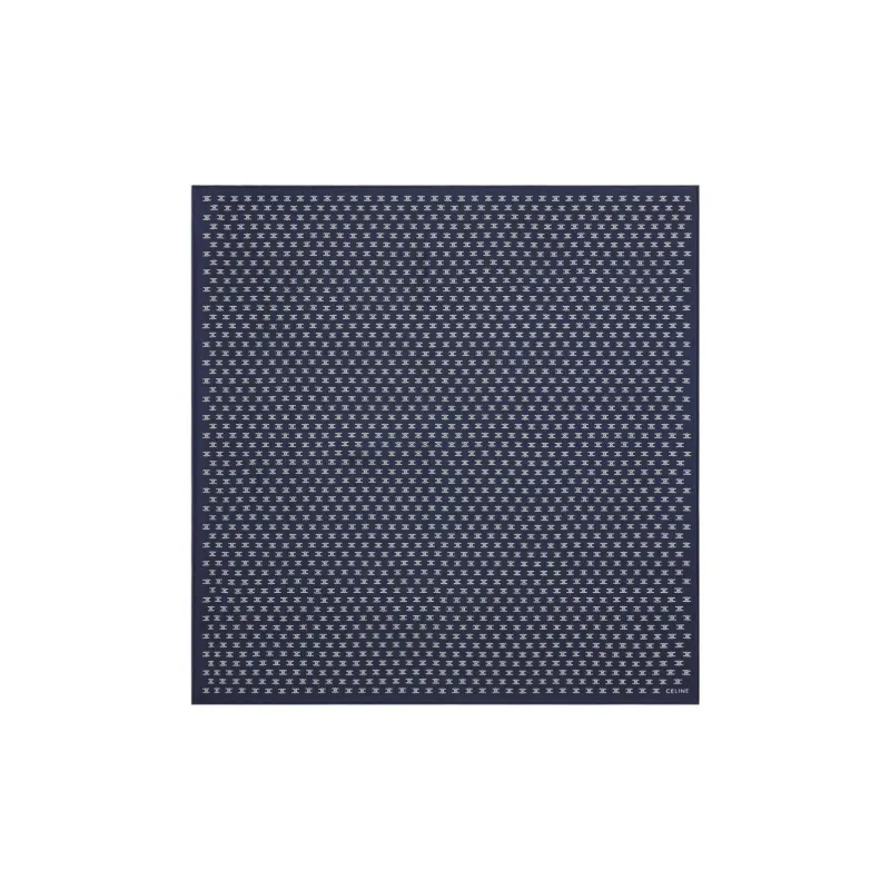 CELINE Mini Triomphe Bandana In Silk Twill-0