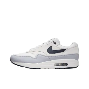 Nike Air Max 1 Slip Resistant Low Top Running Shoes Men White