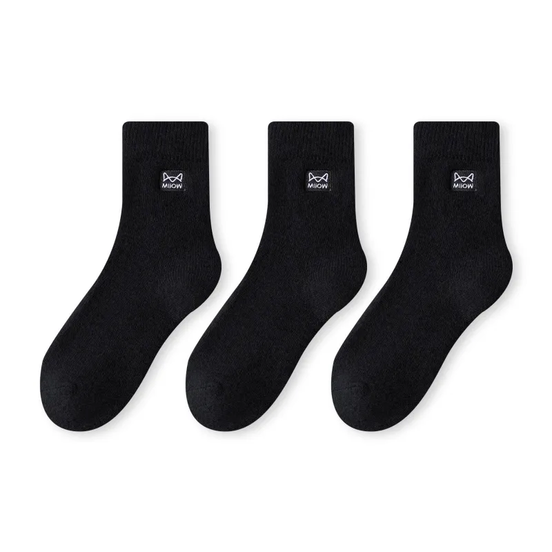 MIIOW Fruit Printing Series Mid Calf Socks Men 3 Pack-7