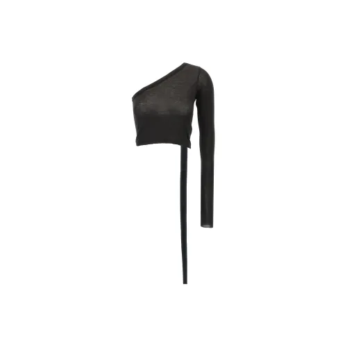 RICK OWENS T-Shirts Women's Black