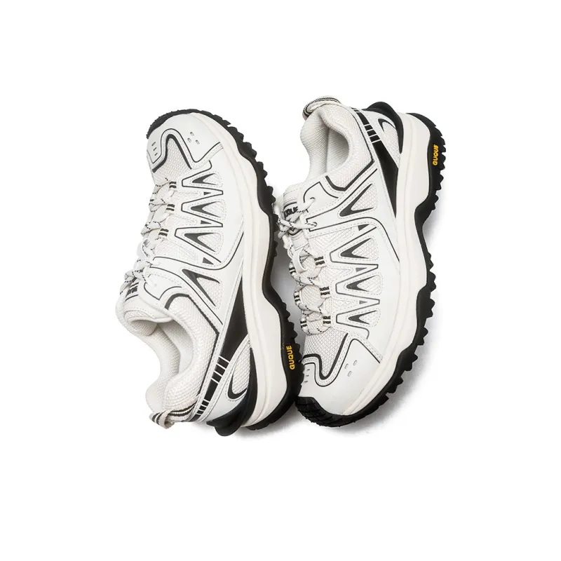 Ancient Finches Low Top Hiking/Trekking Shoes Unisex Beige/Black-4