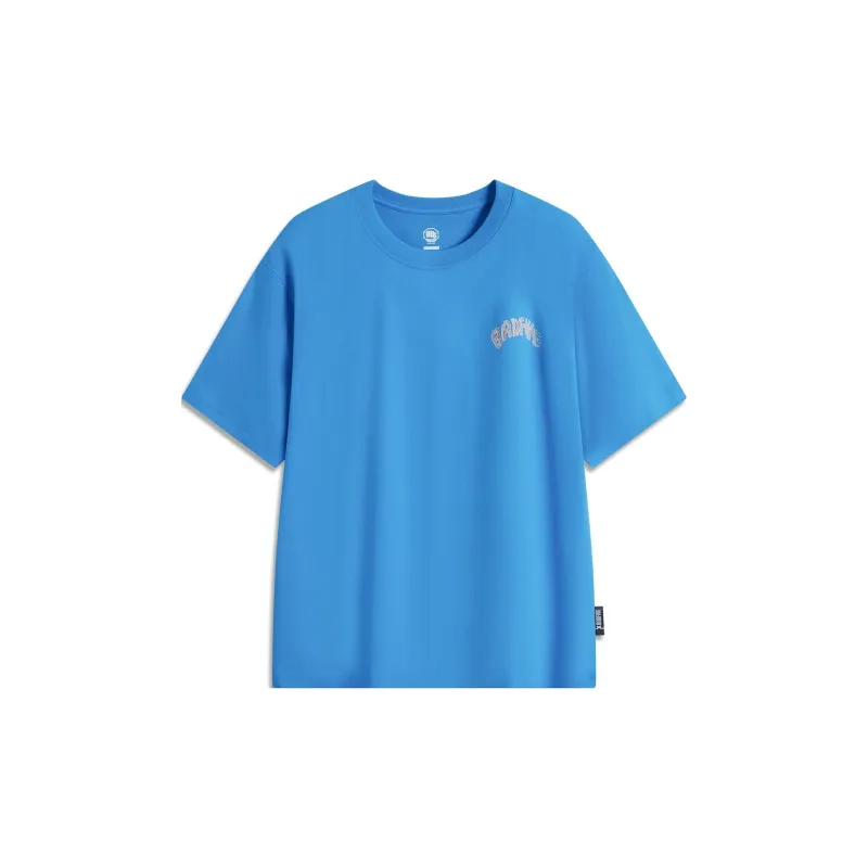 LiNing Badfive 1 T Shirt Men Interstellar Blue-1