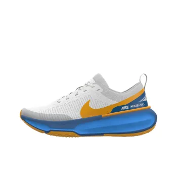 Nike Cushioning Impact Resistant Mid Top Running Shoes Men White