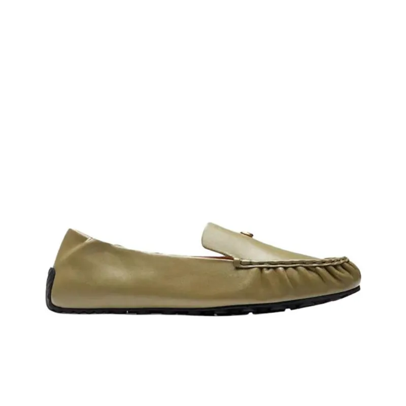 COACH Loafers Women's Green-1