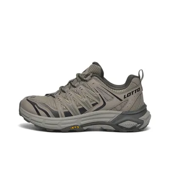 LOTTO Joy Journey Anti Slip Wear Resistant Low Top Outdoor Sports Hiking Trekking Shoes Men Green Gray